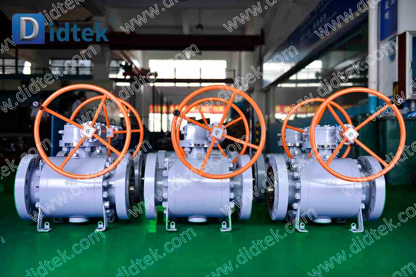 Didtek PTFE Seat LF2 Trunnion Ball Valve